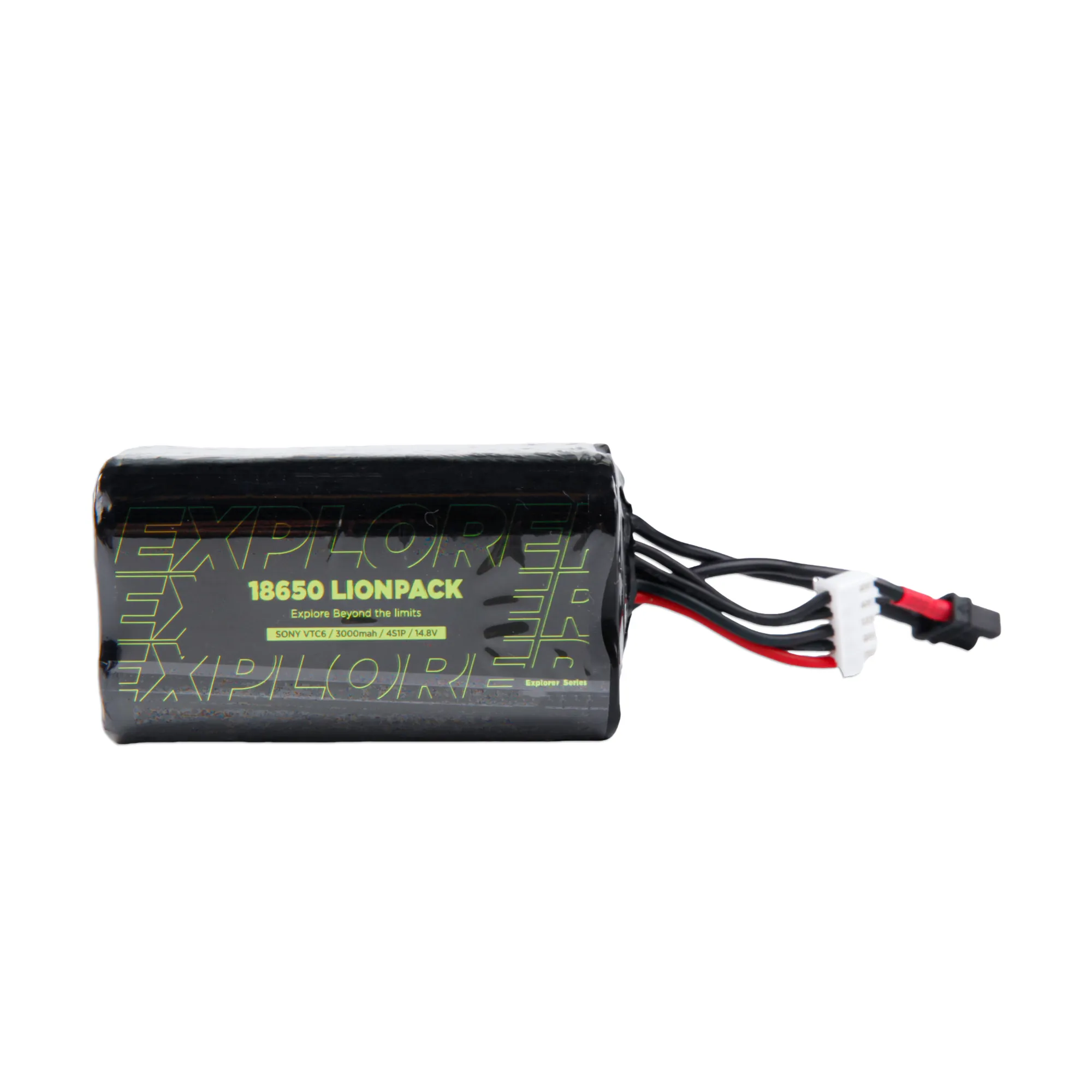 Аккумулятор Flywoo (ФлайВу)  Explorer (Исследователь)  Lionpack (Лионпак)  18650 3000мАч 4S Li-ion (XT30)